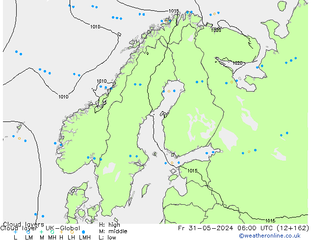 Wolkenschichten UK-Global Fr 31.05.2024 06 UTC