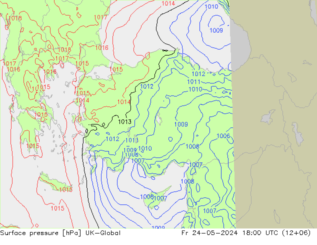 Yer basıncı UK-Global Cu 24.05.2024 18 UTC