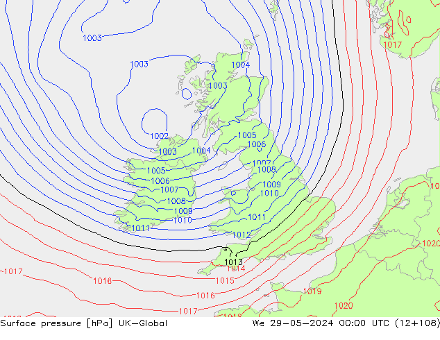 ciśnienie UK-Global śro. 29.05.2024 00 UTC