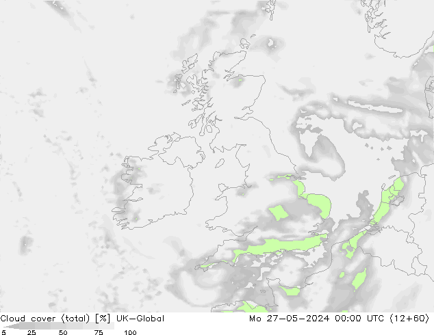nuvens (total) UK-Global Seg 27.05.2024 00 UTC