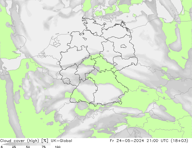 zachmurzenie (wysokie) UK-Global pt. 24.05.2024 21 UTC