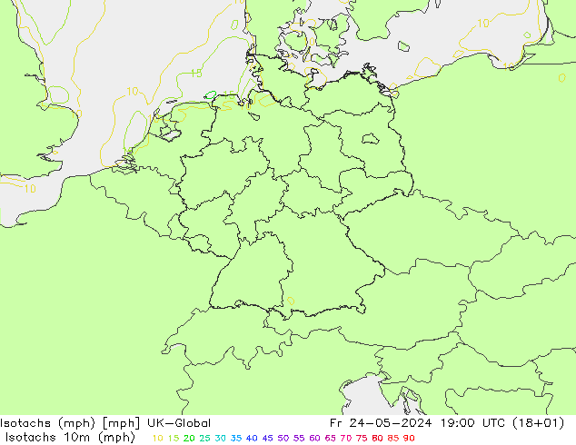 Isotachs (mph) UK-Global Sex 24.05.2024 19 UTC