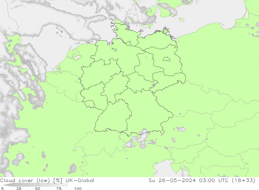 nízká oblaka UK-Global Ne 26.05.2024 03 UTC