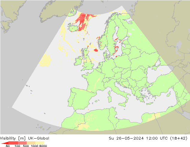 Dohlednost UK-Global Ne 26.05.2024 12 UTC