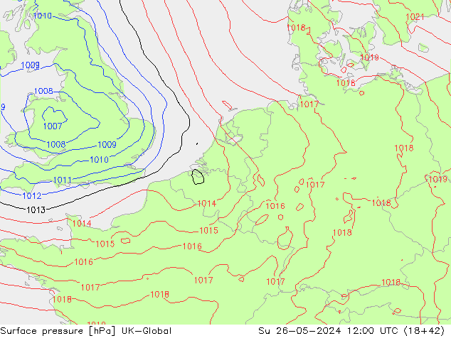 Bodendruck UK-Global So 26.05.2024 12 UTC