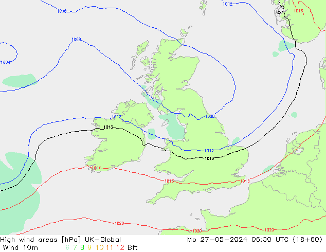 yüksek rüzgarlı alanlar UK-Global Pzt 27.05.2024 06 UTC