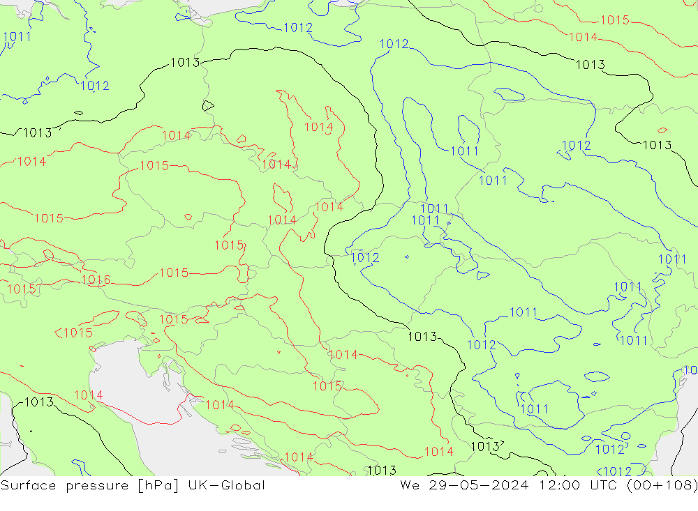 Bodendruck UK-Global Mi 29.05.2024 12 UTC