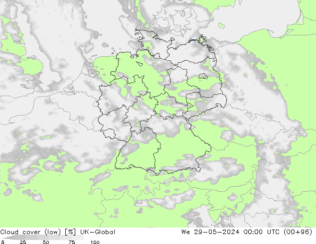 Nubi basse UK-Global mer 29.05.2024 00 UTC