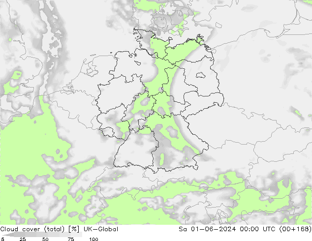 Wolken (gesamt) UK-Global Sa 01.06.2024 00 UTC