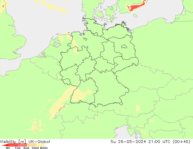 Dohlednost UK-Global Ne 26.05.2024 21 UTC