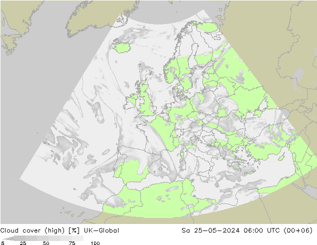 vysoký oblak UK-Global So 25.05.2024 06 UTC