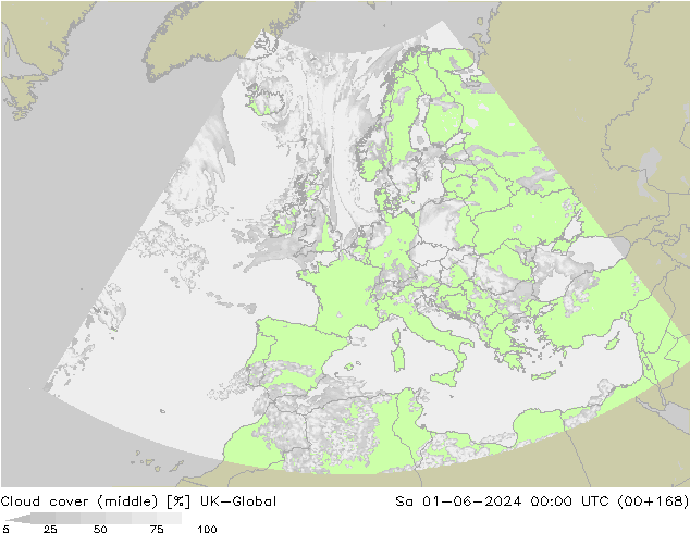 Cloud cover (middle) UK-Global Sa 01.06.2024 00 UTC