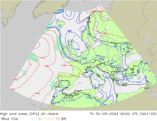 yüksek rüzgarlı alanlar UK-Global Per 30.05.2024 00 UTC