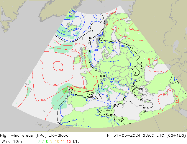 yüksek rüzgarlı alanlar UK-Global Cu 31.05.2024 06 UTC