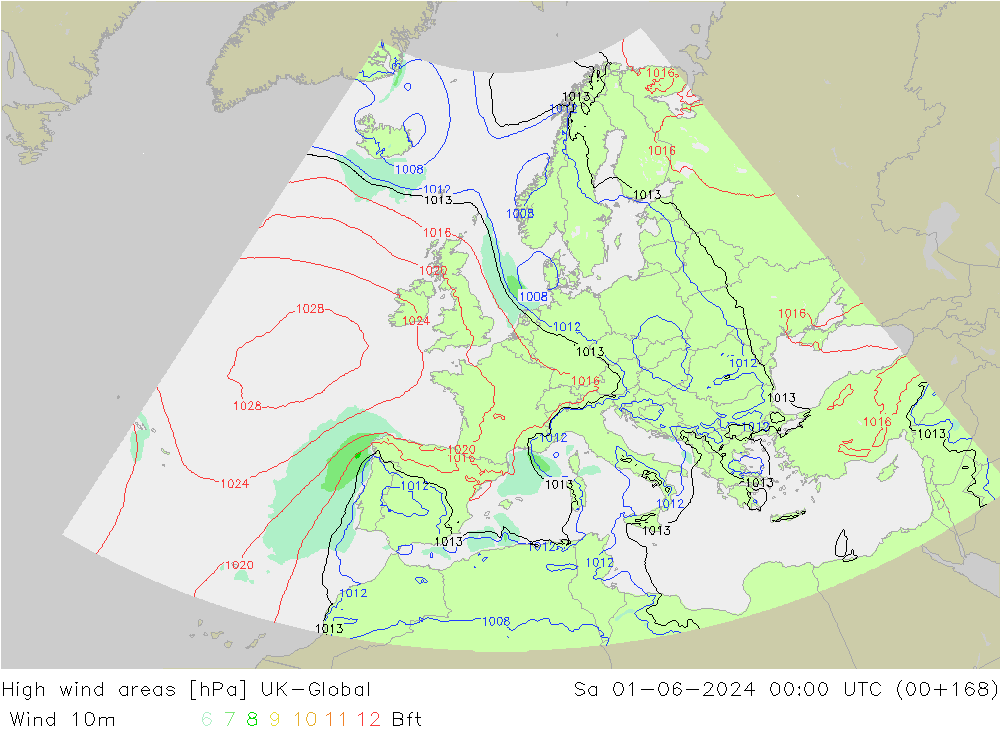 Windvelden UK-Global za 01.06.2024 00 UTC