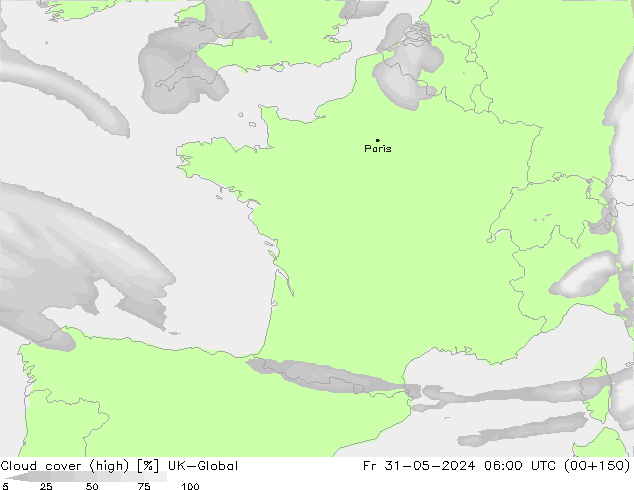 Bewolking (Hoog) UK-Global vr 31.05.2024 06 UTC