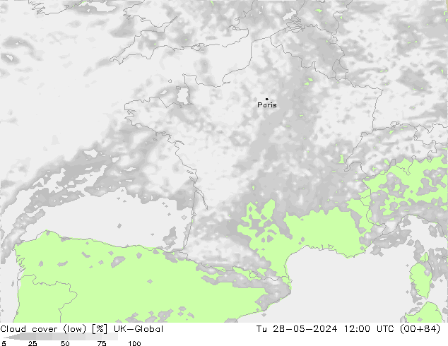 облака (низкий) UK-Global вт 28.05.2024 12 UTC