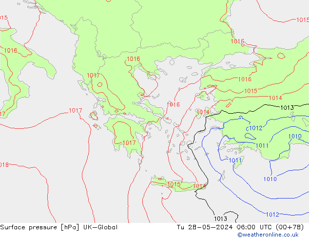 pressão do solo UK-Global Ter 28.05.2024 06 UTC