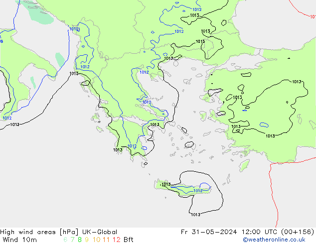 High wind areas UK-Global Sex 31.05.2024 12 UTC