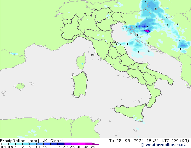 Neerslag UK-Global di 28.05.2024 21 UTC