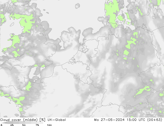 Cloud cover (middle) UK-Global Mo 27.05.2024 15 UTC