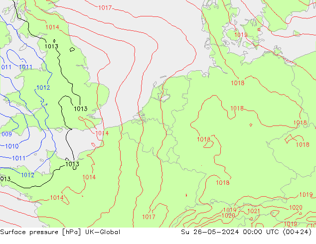 Bodendruck UK-Global So 26.05.2024 00 UTC