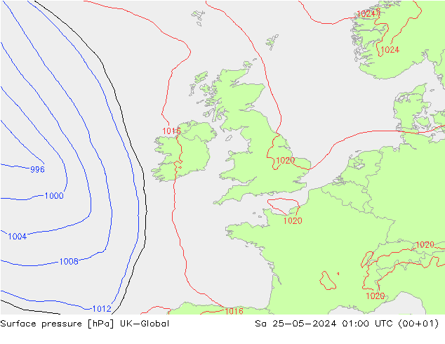Yer basıncı UK-Global Cts 25.05.2024 01 UTC