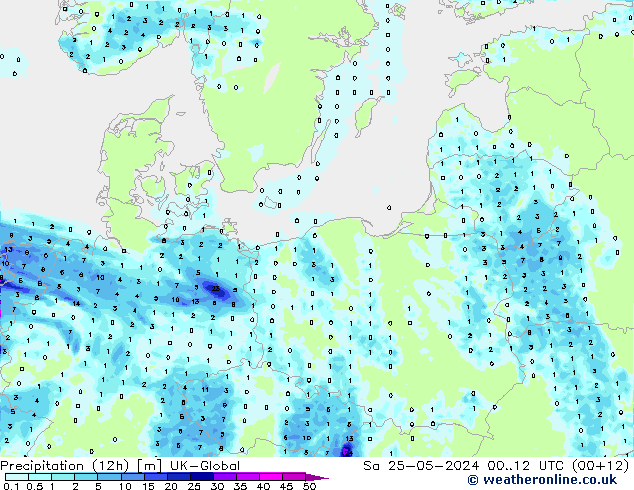 Nied. akkumuliert (12Std) UK-Global Sa 25.05.2024 12 UTC