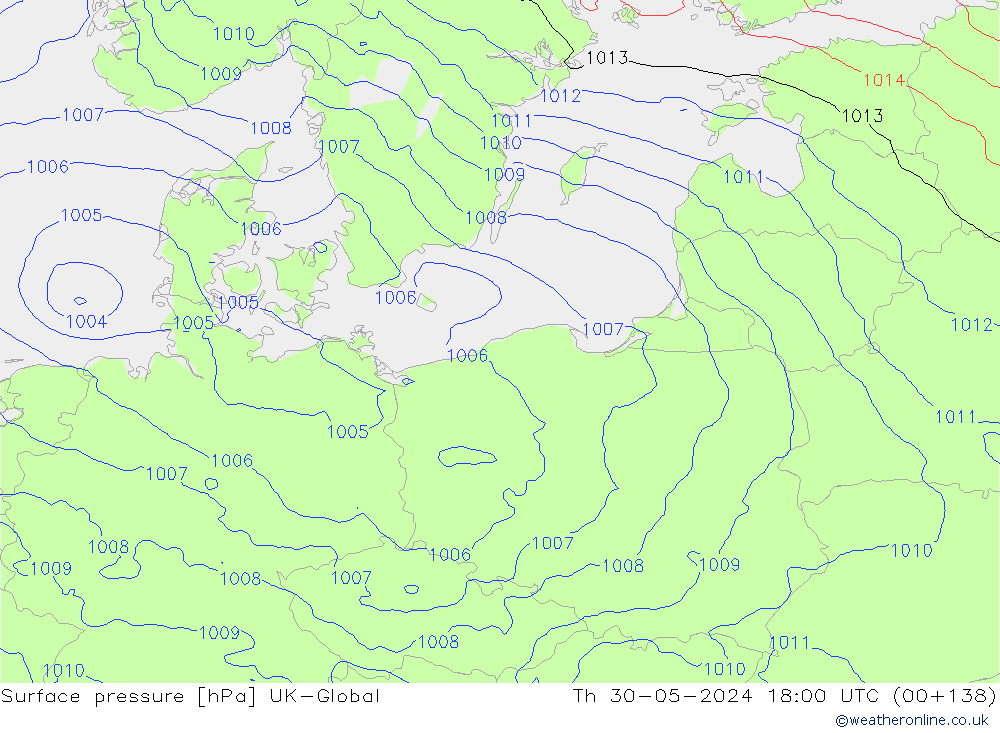 pression de l'air UK-Global jeu 30.05.2024 18 UTC