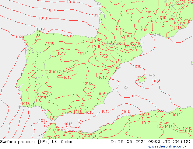 ciśnienie UK-Global nie. 26.05.2024 00 UTC