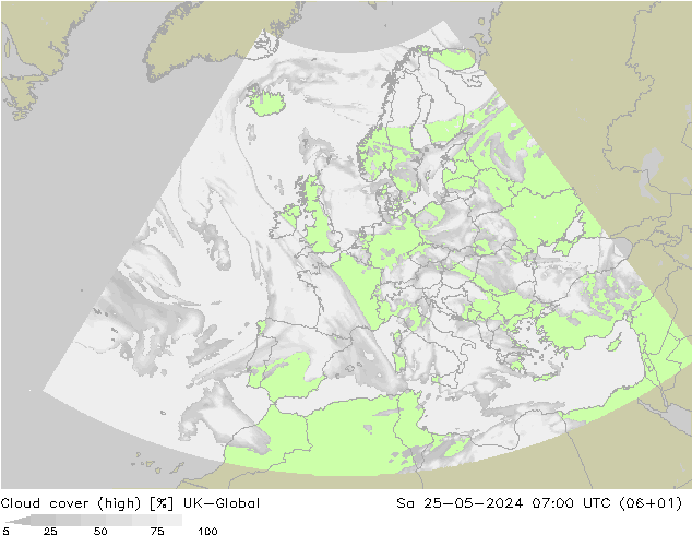 vysoký oblak UK-Global So 25.05.2024 07 UTC