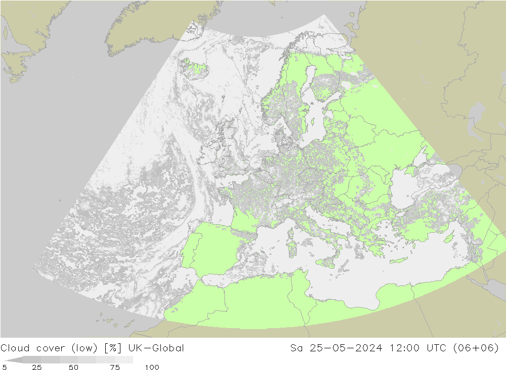 облака (низкий) UK-Global сб 25.05.2024 12 UTC