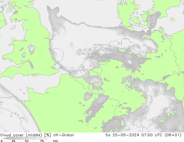 Wolken (mittel) UK-Global Sa 25.05.2024 07 UTC