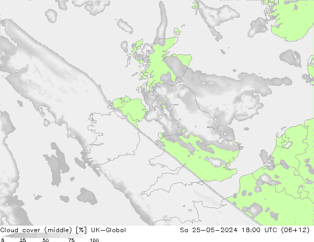 облака (средний) UK-Global сб 25.05.2024 18 UTC