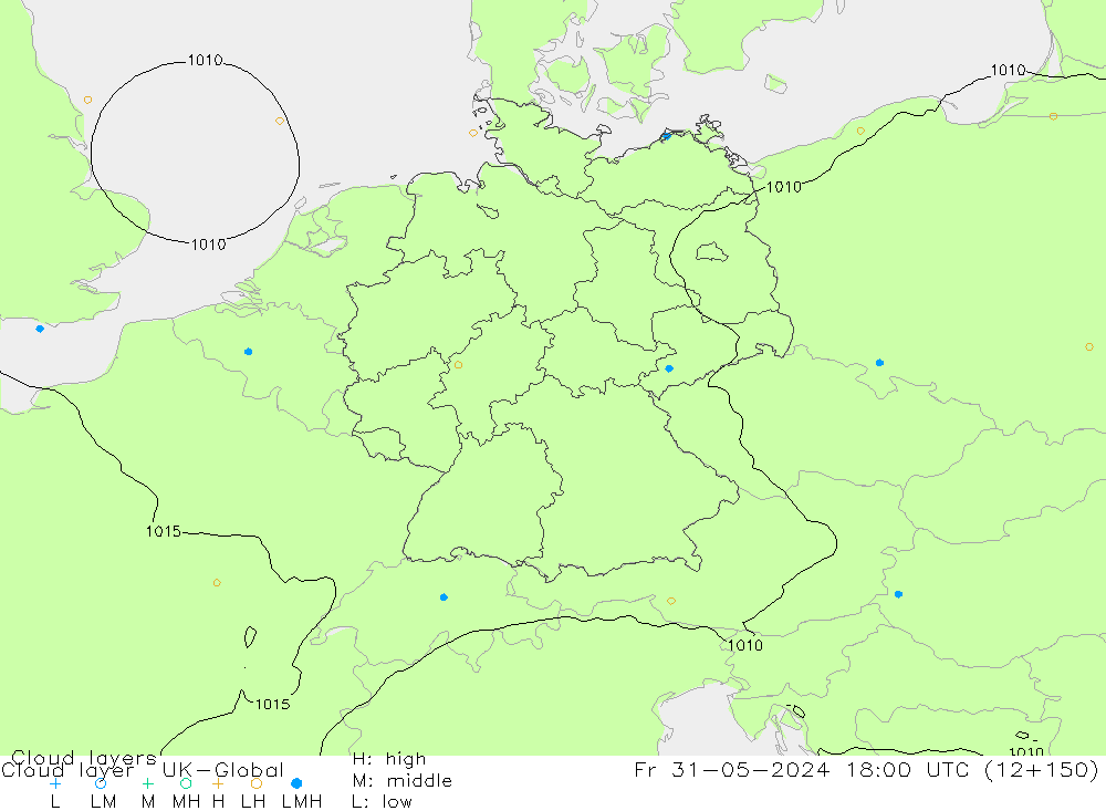 Cloud layer UK-Global Cu 31.05.2024 18 UTC