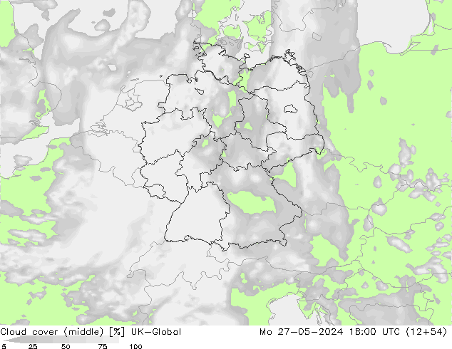 Bewolking (Middelb.) UK-Global ma 27.05.2024 18 UTC