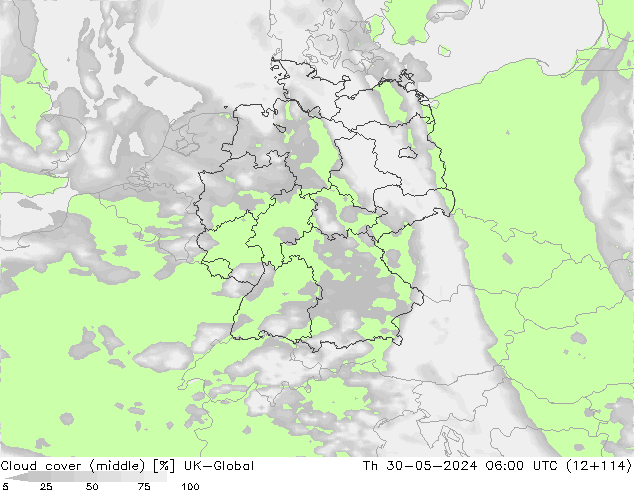 Bewolking (Middelb.) UK-Global do 30.05.2024 06 UTC