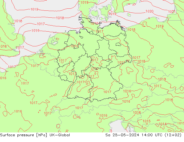 ciśnienie UK-Global so. 25.05.2024 14 UTC