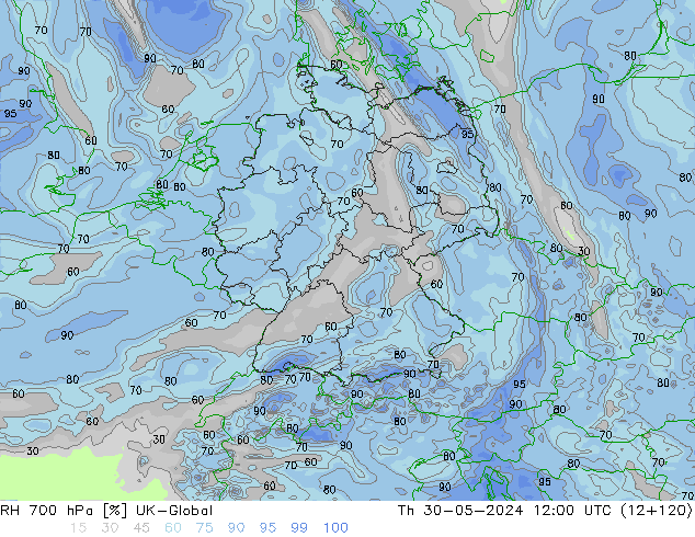 RV 700 hPa UK-Global do 30.05.2024 12 UTC