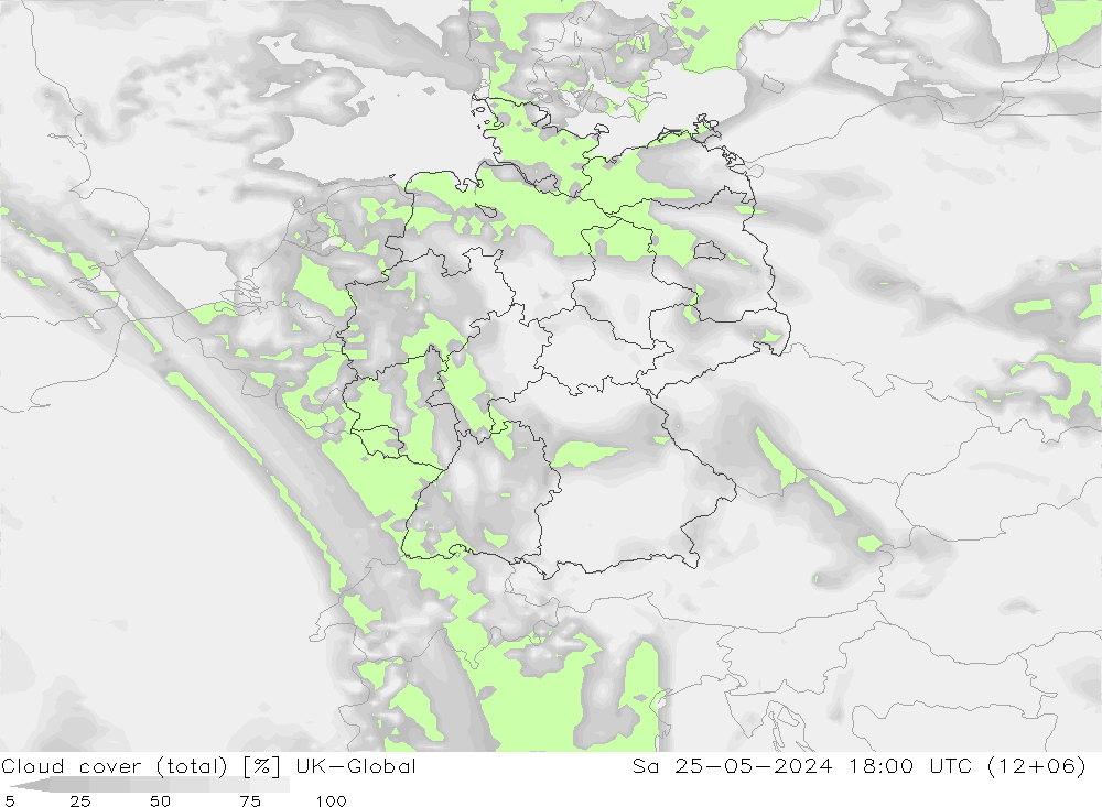 Bulutlar (toplam) UK-Global Cts 25.05.2024 18 UTC