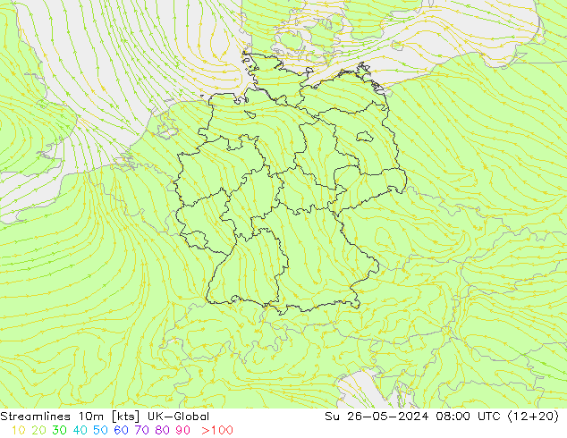 Linea di flusso 10m UK-Global dom 26.05.2024 08 UTC