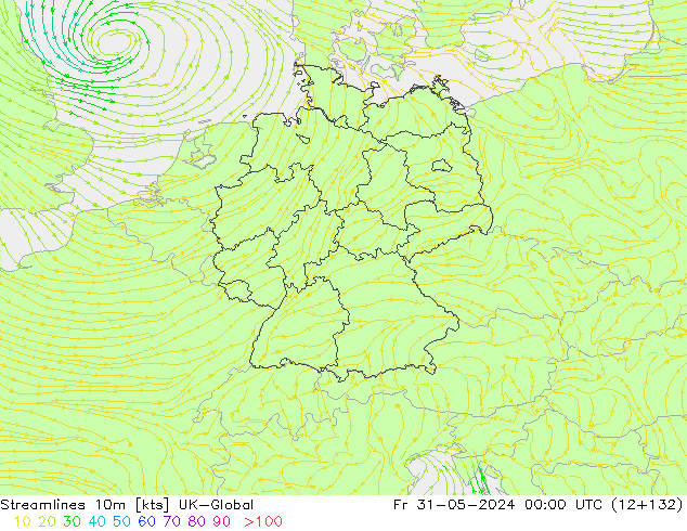 ветер 10m UK-Global пт 31.05.2024 00 UTC