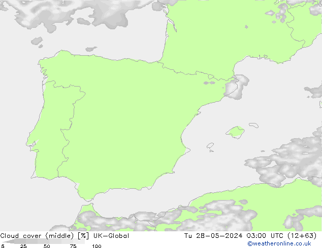 облака (средний) UK-Global вт 28.05.2024 03 UTC