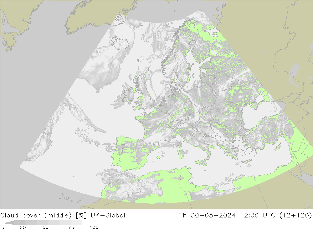 Nubi medie UK-Global gio 30.05.2024 12 UTC