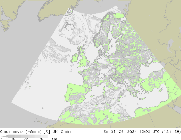 Cloud cover (middle) UK-Global Sa 01.06.2024 12 UTC