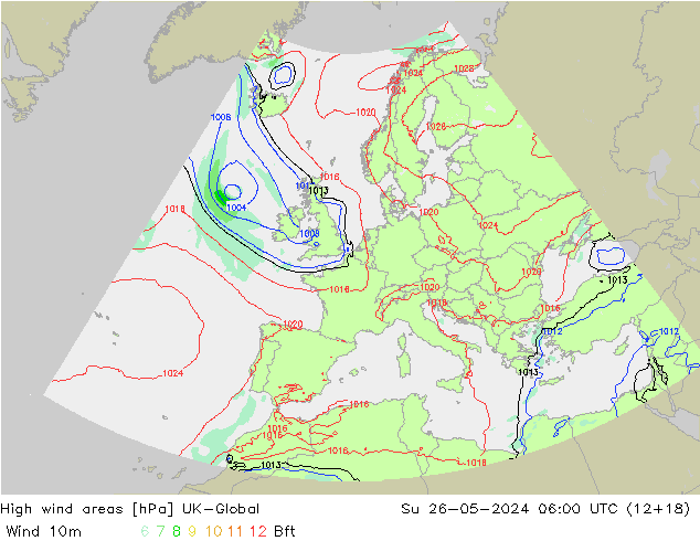 Izotacha UK-Global nie. 26.05.2024 06 UTC