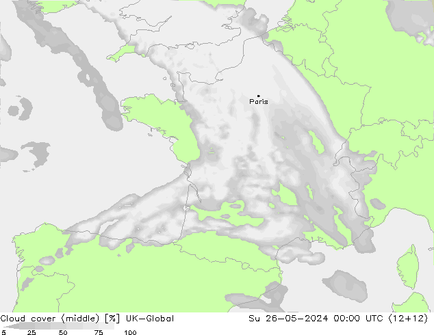 Wolken (mittel) UK-Global So 26.05.2024 00 UTC