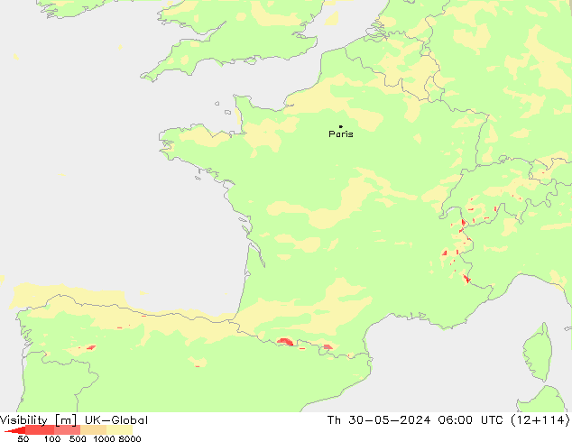 Dohlednost UK-Global Čt 30.05.2024 06 UTC