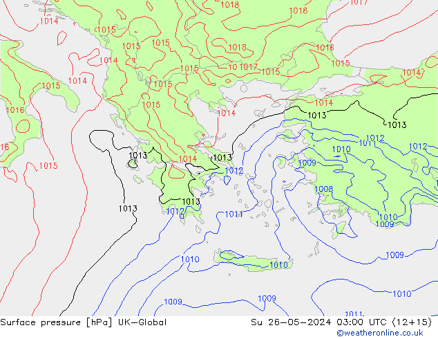 pressão do solo UK-Global Dom 26.05.2024 03 UTC