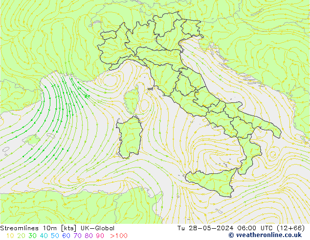 Linea di flusso 10m UK-Global mar 28.05.2024 06 UTC